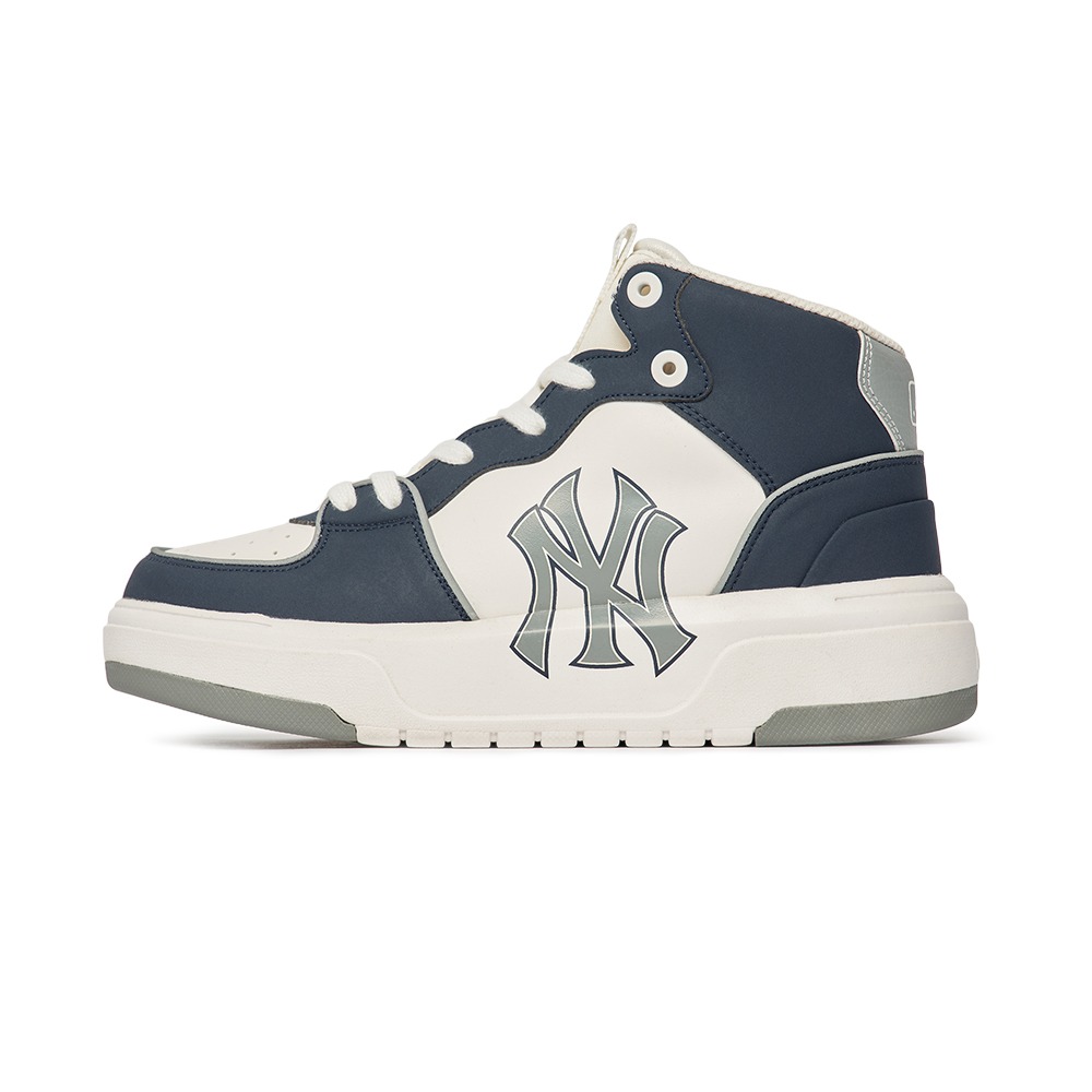 Giày Mlb Chunky-Liner High New York Yankees Nam Nữ Xanh