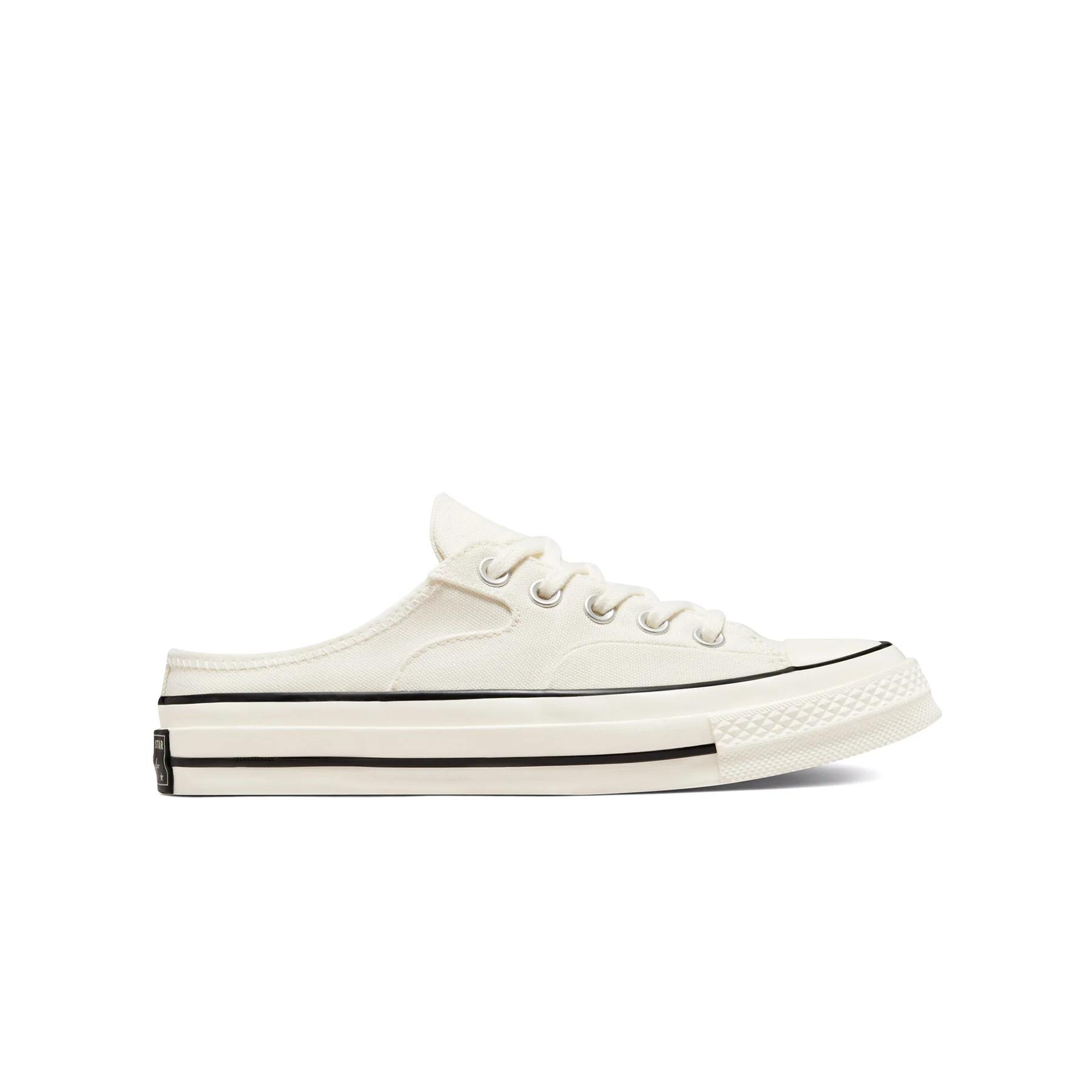 Giày Converse Chuck 70 Mule Recycled Canvas Nam Trắng