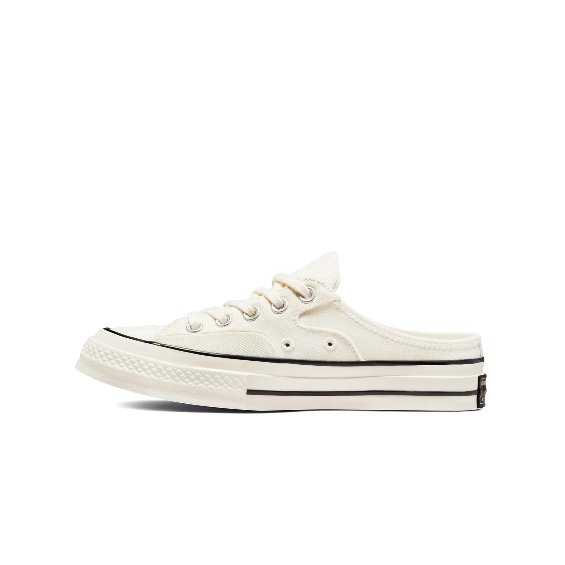 Giày Converse Chuck 70 Mule Recycled Canvas Nam Trắng