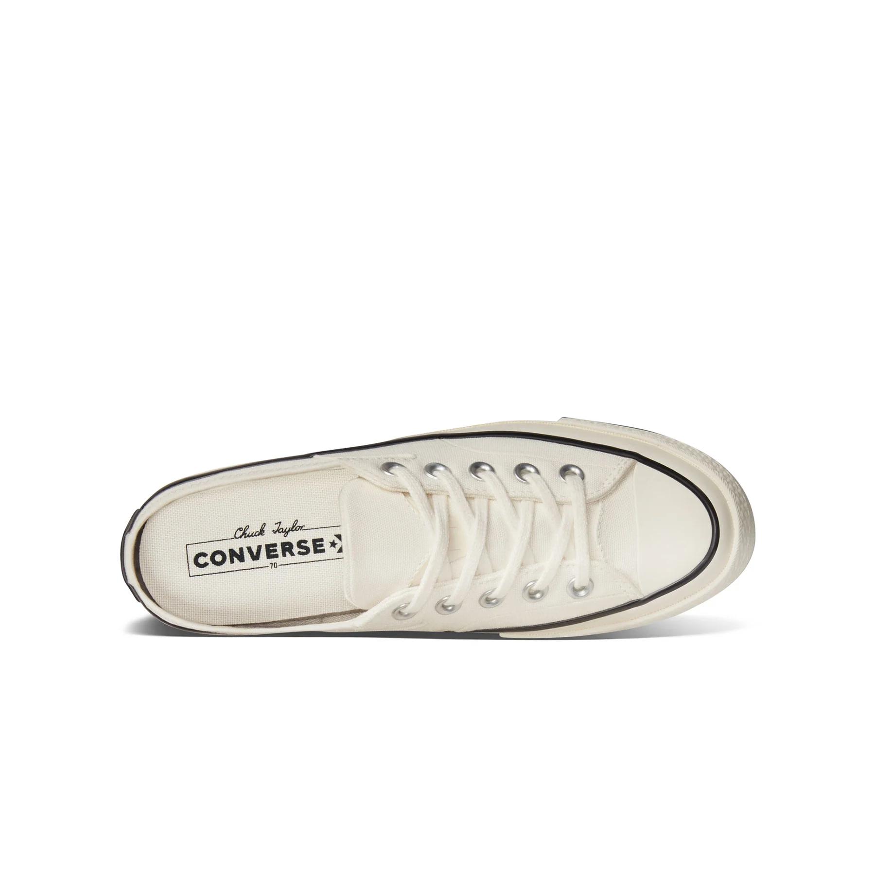 Giày Converse Chuck 70 Mule Recycled Canvas Nam Trắng