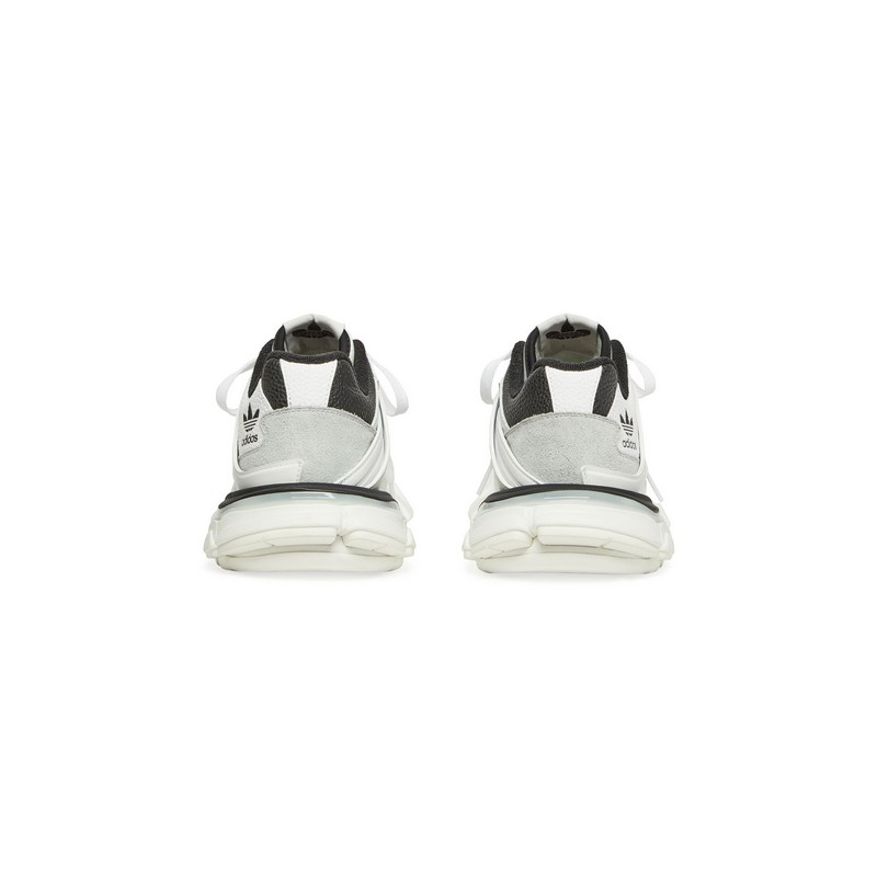 Giày Balenciaga Adidas Track Forum Low Top Sneaker Nam Trắng Đen