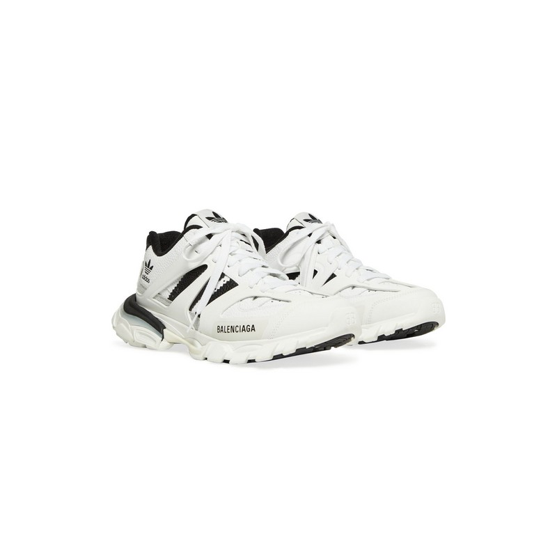 Giày Balenciaga Adidas Track Forum Low Top Sneaker Nam Trắng Đen