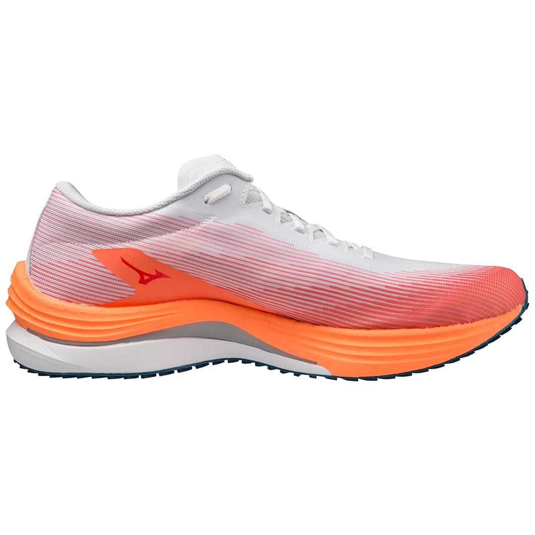 Giày Mizuno Wave Rebellion Flash Running Nam Trắng Cam