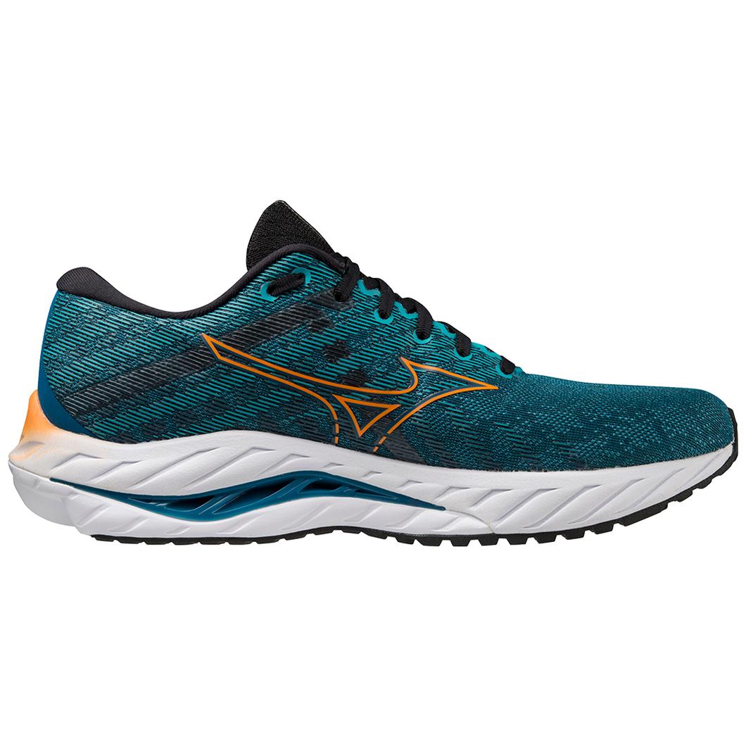 Giày Mizuno Wave Inspire 19 Running Nam Xanh Cam