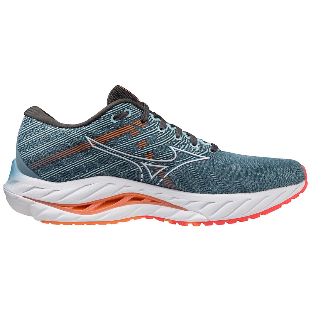 Giày Mizuno Wave Inspire 19 Running Nam Xám Cam