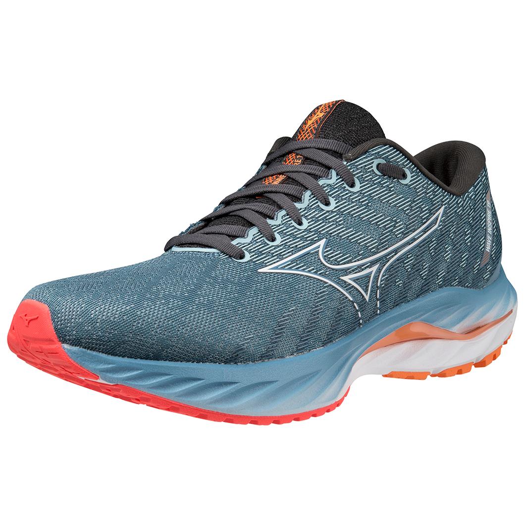 Giày Mizuno Wave Inspire 19 Running Nam Xám Cam