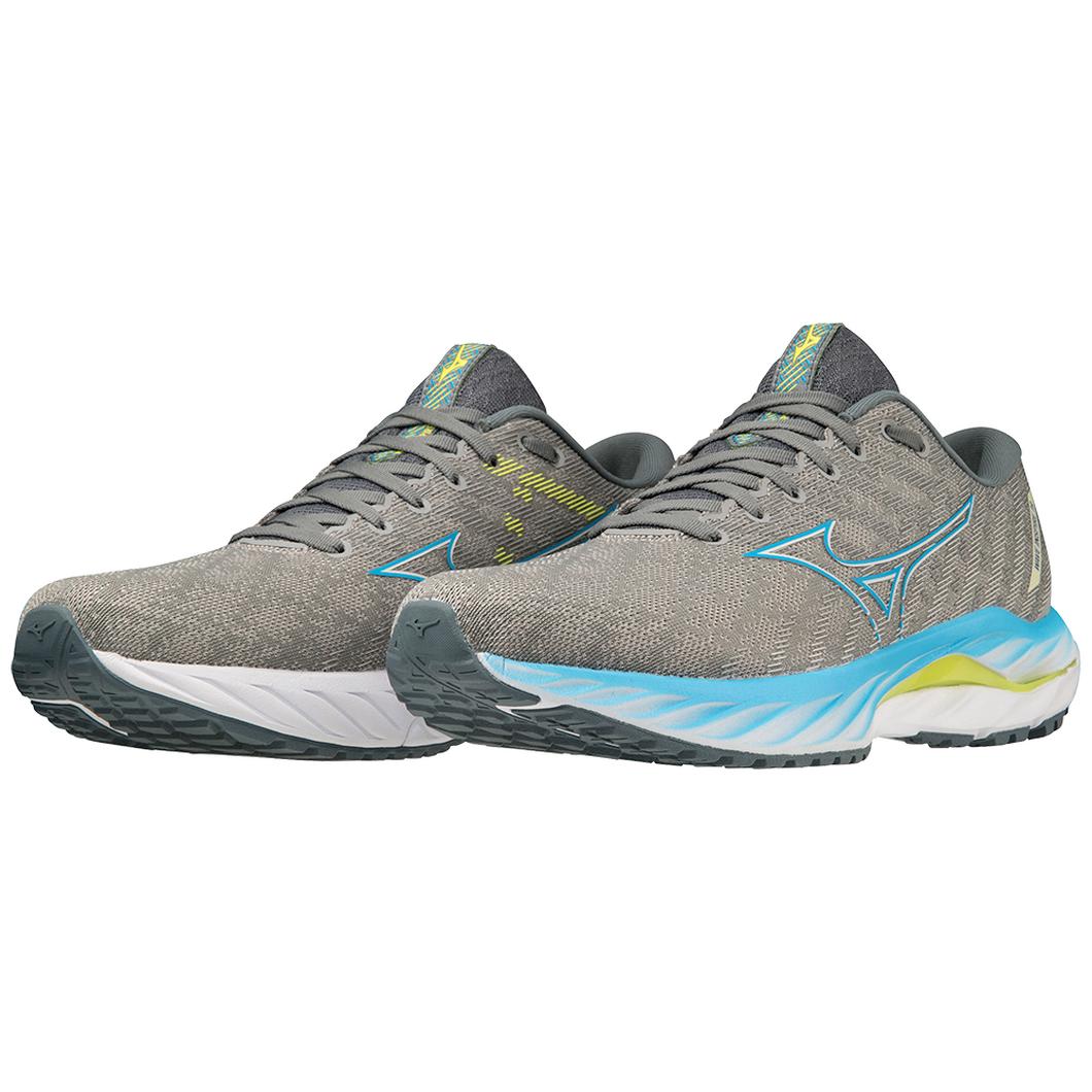 Giày Mizuno Wave Inspire 19 Running Nam Xám Xanh