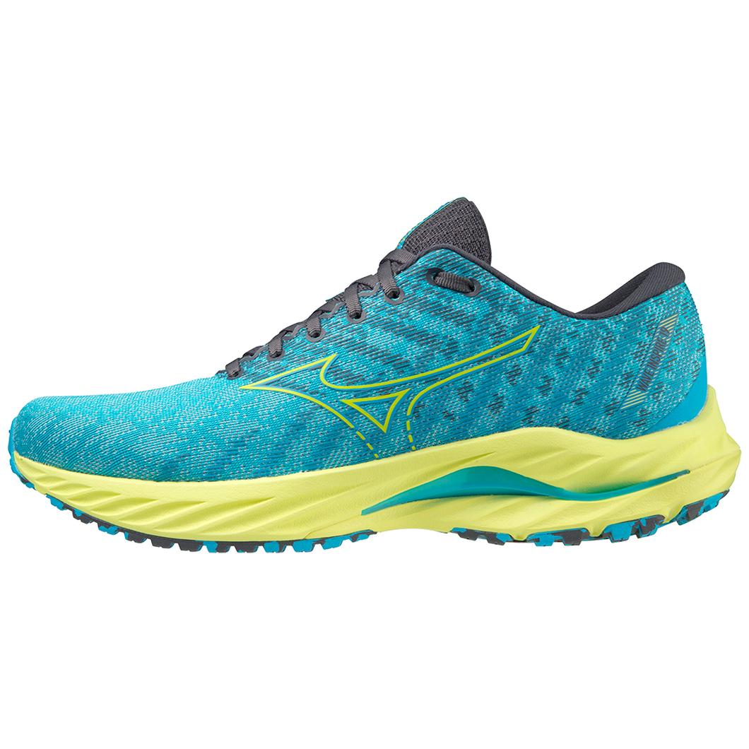 Giày Mizuno Wave Inspire 19 Running Nam Xanh Vàng