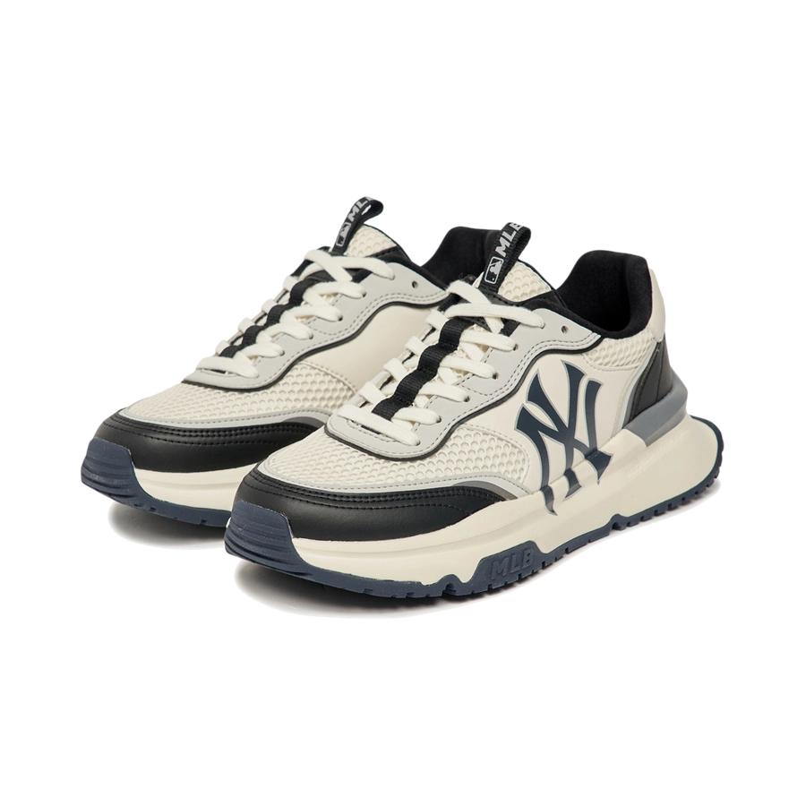 Giày MLB Chunky Runner New York Trắng Đen