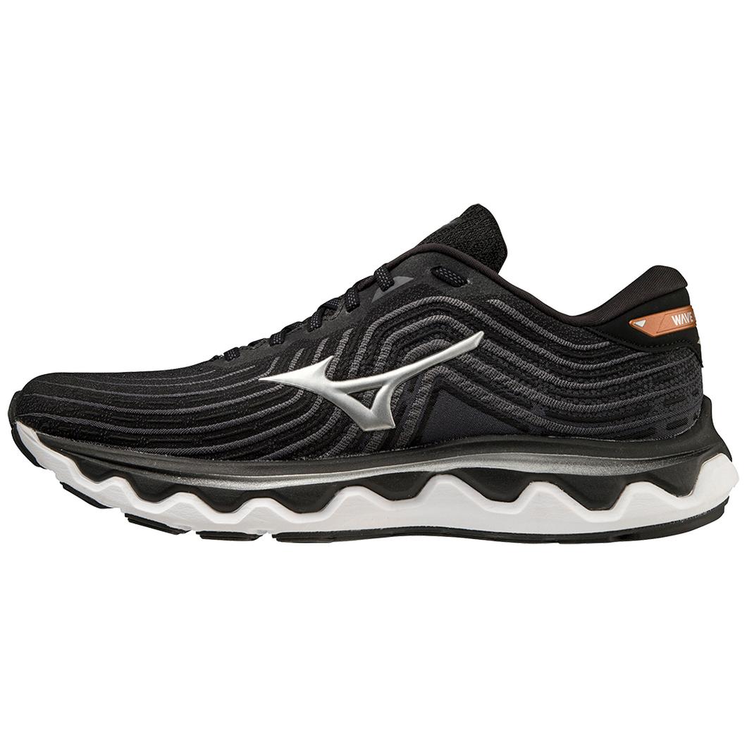 Giày Mizuno Wave Horizon 6 2E Running Nam Đen Trắng