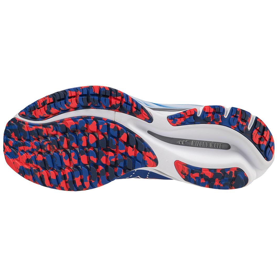 Giày Mizuno Wave Rider USA Running Nam Đỏ Xanh