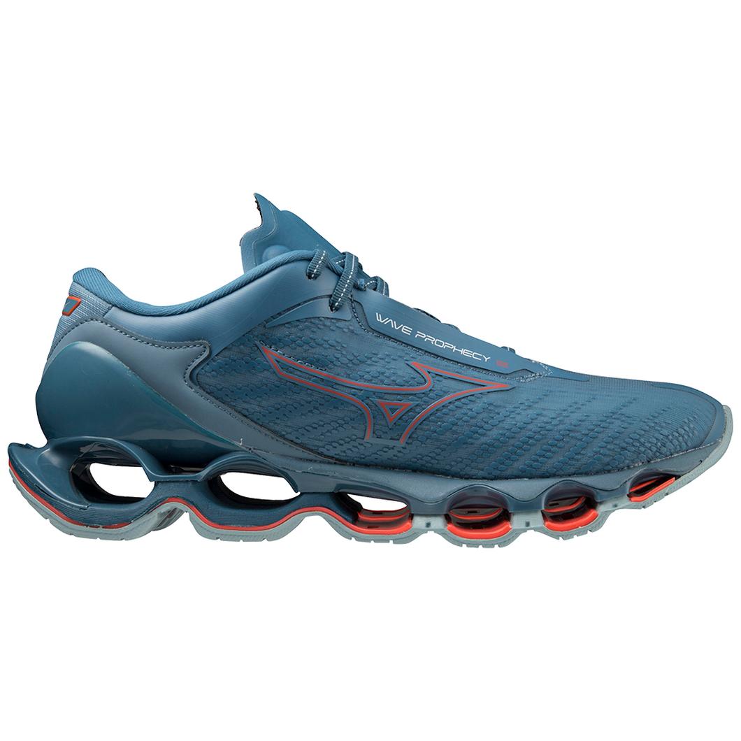 Giày Mizuno Wave Prophecy 12 Running Nam Xanh Cam