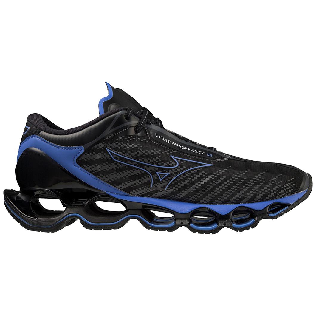 Giày Mizuno Wave Prophecy 12 Running Nam Đen Tím