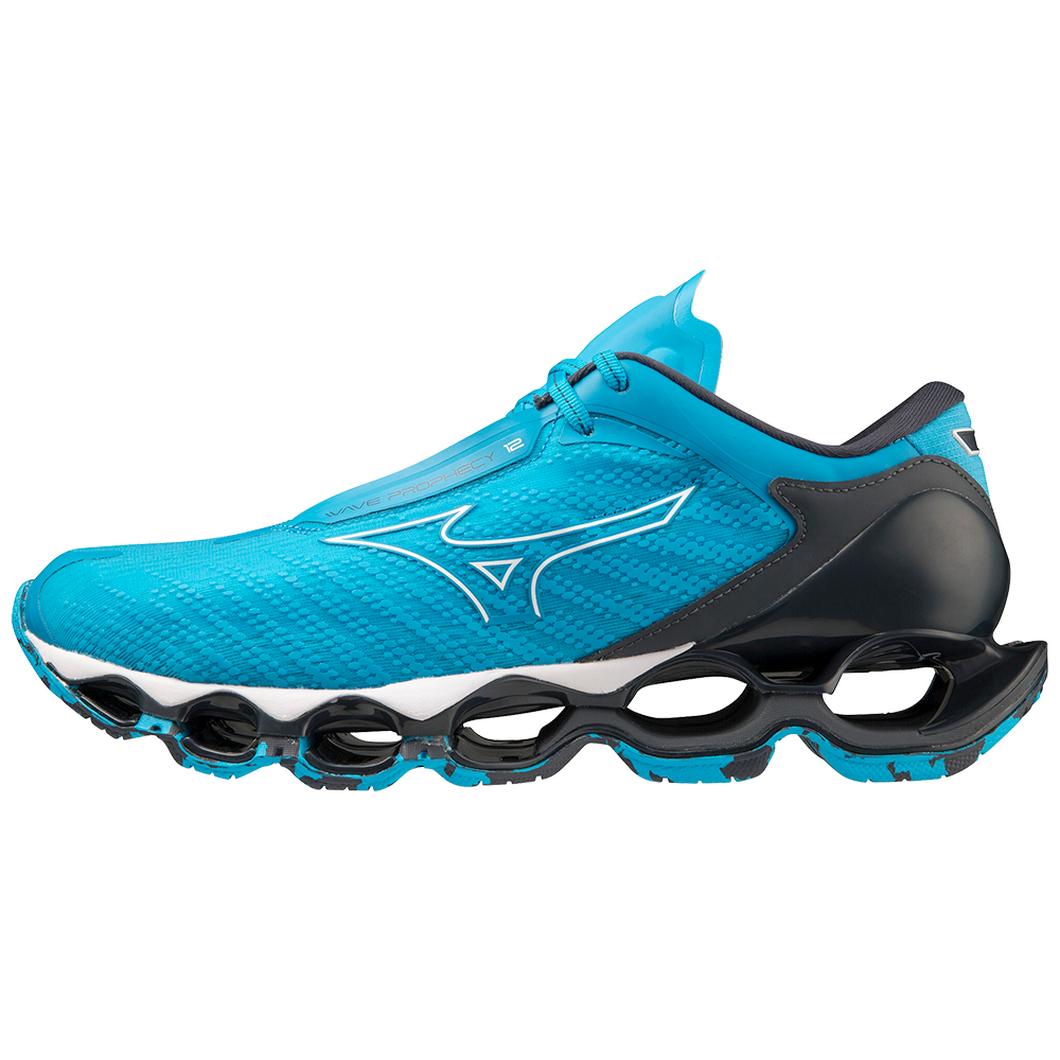 Giày Mizuno Wave Prophecy 12 Running Nam Xanh Đen