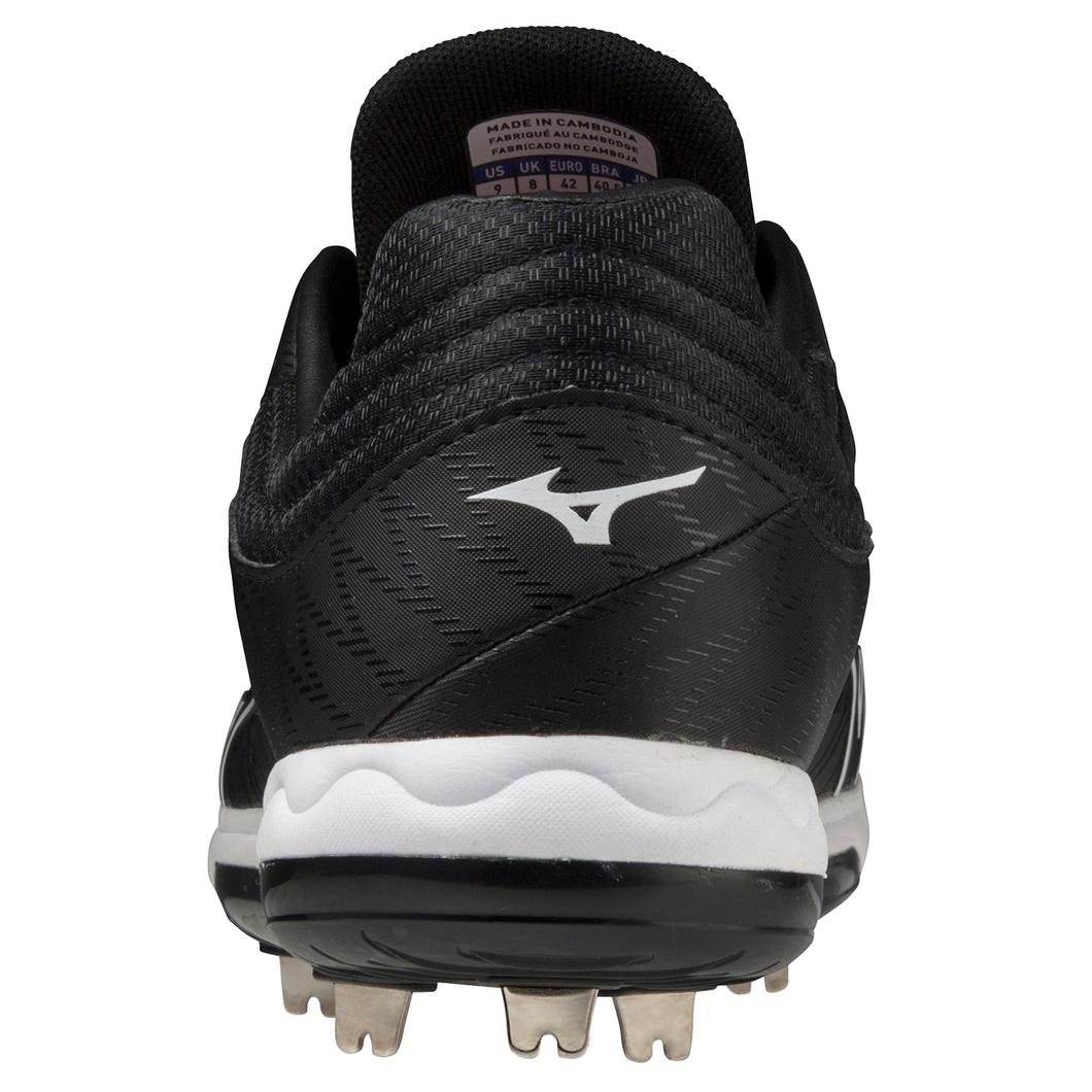 Giày Mizuno SpeedRevo Ace Metal Baseball Pitcher’s Cleat Nam Đen Trắng