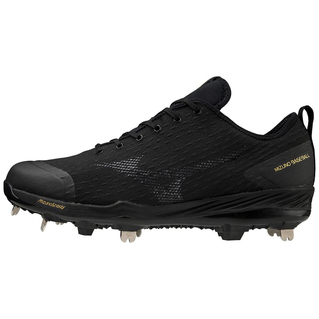 Giày Mizuno Dominant 4 Low Metal Baseball Cleat Nam Đen