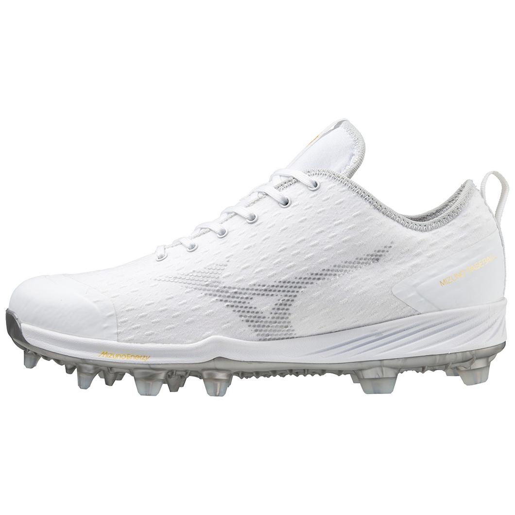 Giày Mizuno Dominant 4 TPU Molded Baseball Cleat Nam Trắng