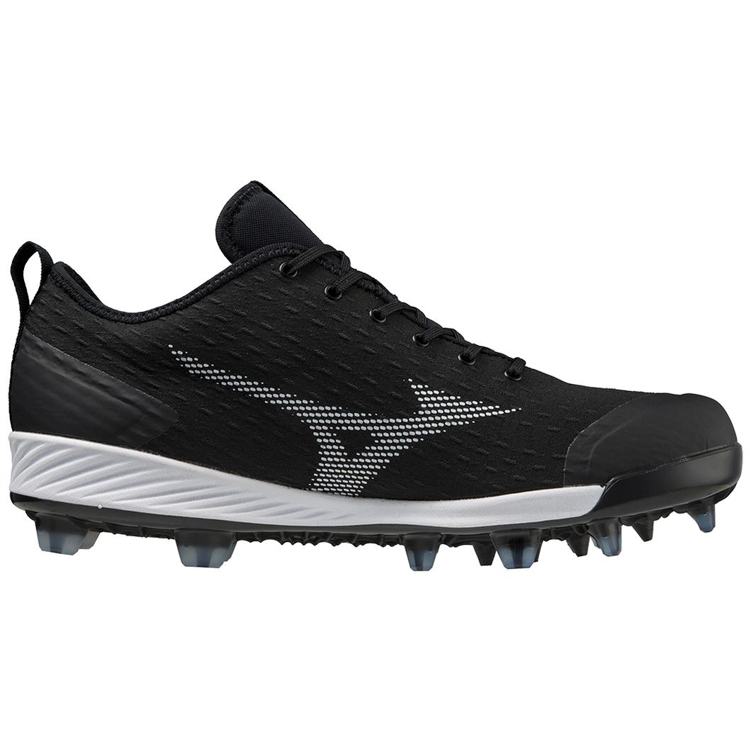 Giày Mizuno Dominant 4 TPU Molded Baseball Cleat Nam Đen Trắng