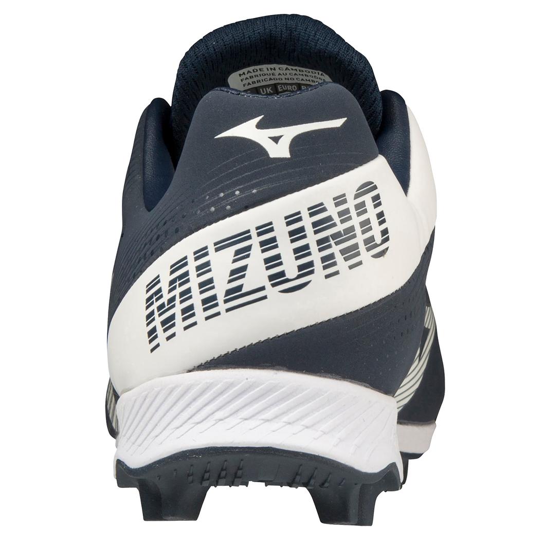 Giày Mizuno Wave Lightrevo TPU Junior Molded Low Baseball Cleat Nam Xanh Navy Trắng