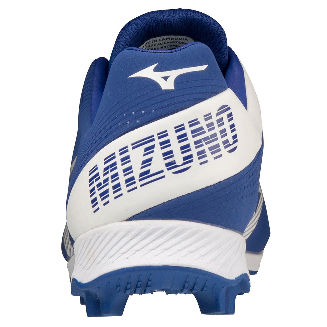 Giày Mizuno Wave Lightrevo TPU Junior Molded Low Baseball Cleat Nam Xanh Trắng