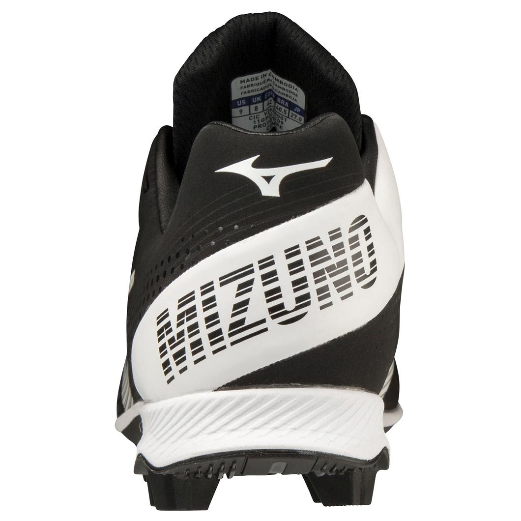 Giày Mizuno Wave Lightrevo TPU Molded Low Baseball Cleat Nam Đen Trắng