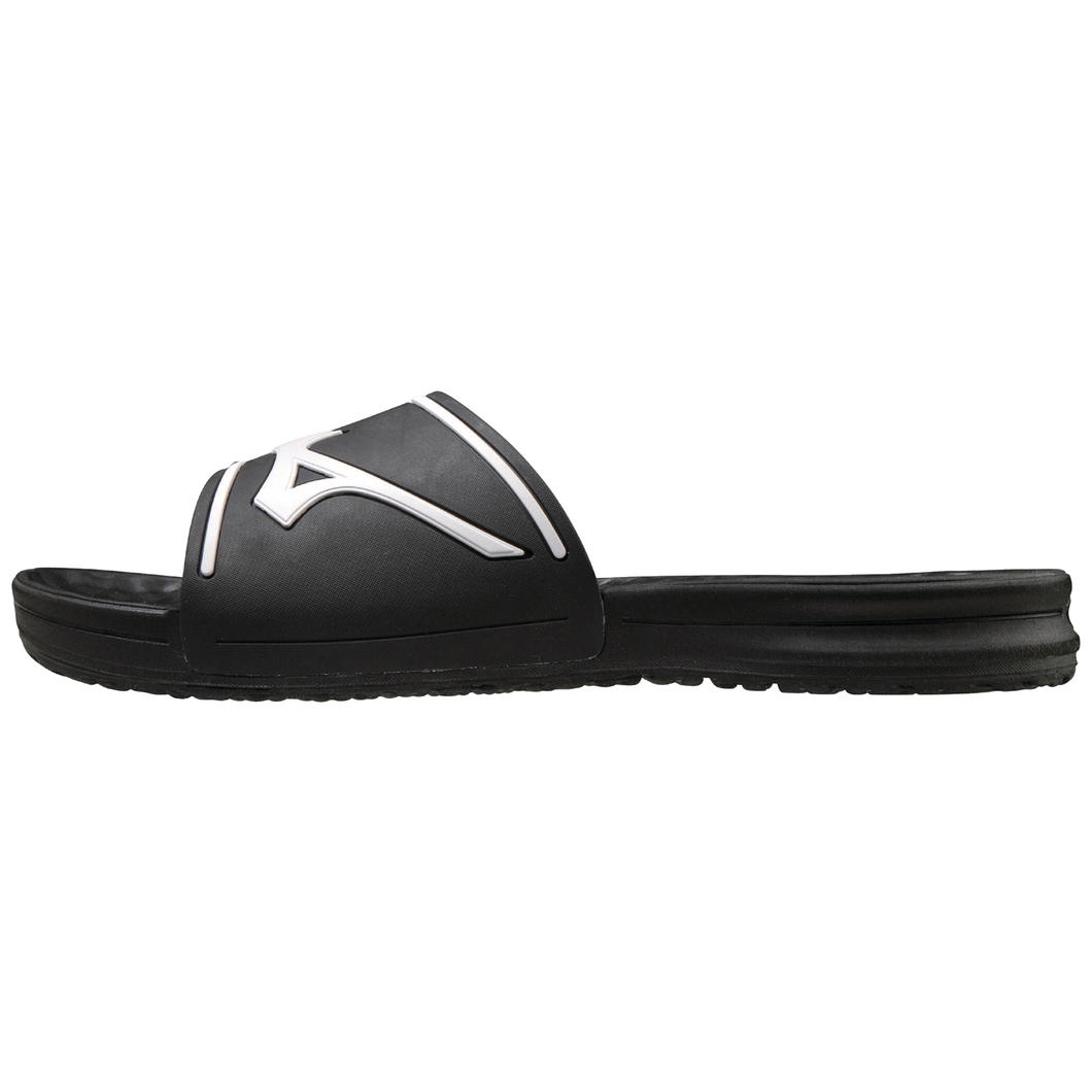 Dép Mizuno Relax Slide 2 Nam Đen Trắng