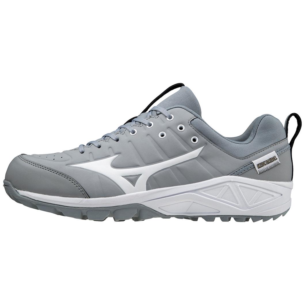 Giày Mizuno Ambition 2 All Surface Low Turf Shoe Nam Xám Trắng