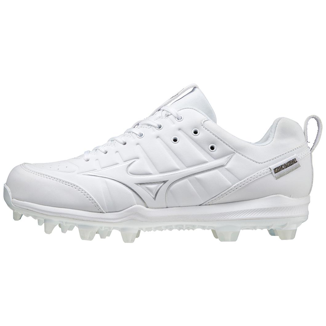 Giày Mizuno Ambition 2 TPU Low Molded Baseball Cleat Nam Trắng