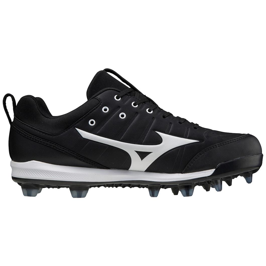 Giày Mizuno Ambition 2 TPU Low Molded Baseball Cleat Nam Đen Trắng