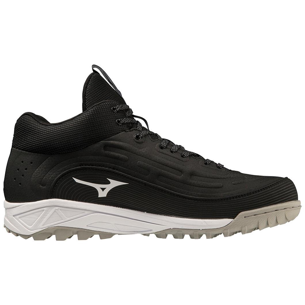 Giày Mizuno Ambition 3 BB Mid All Surface Nam Đen Trắng