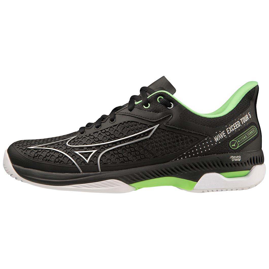 Giày Mizuno Wave Exceed Tour 5 AC Tennis Nam Đen Xám