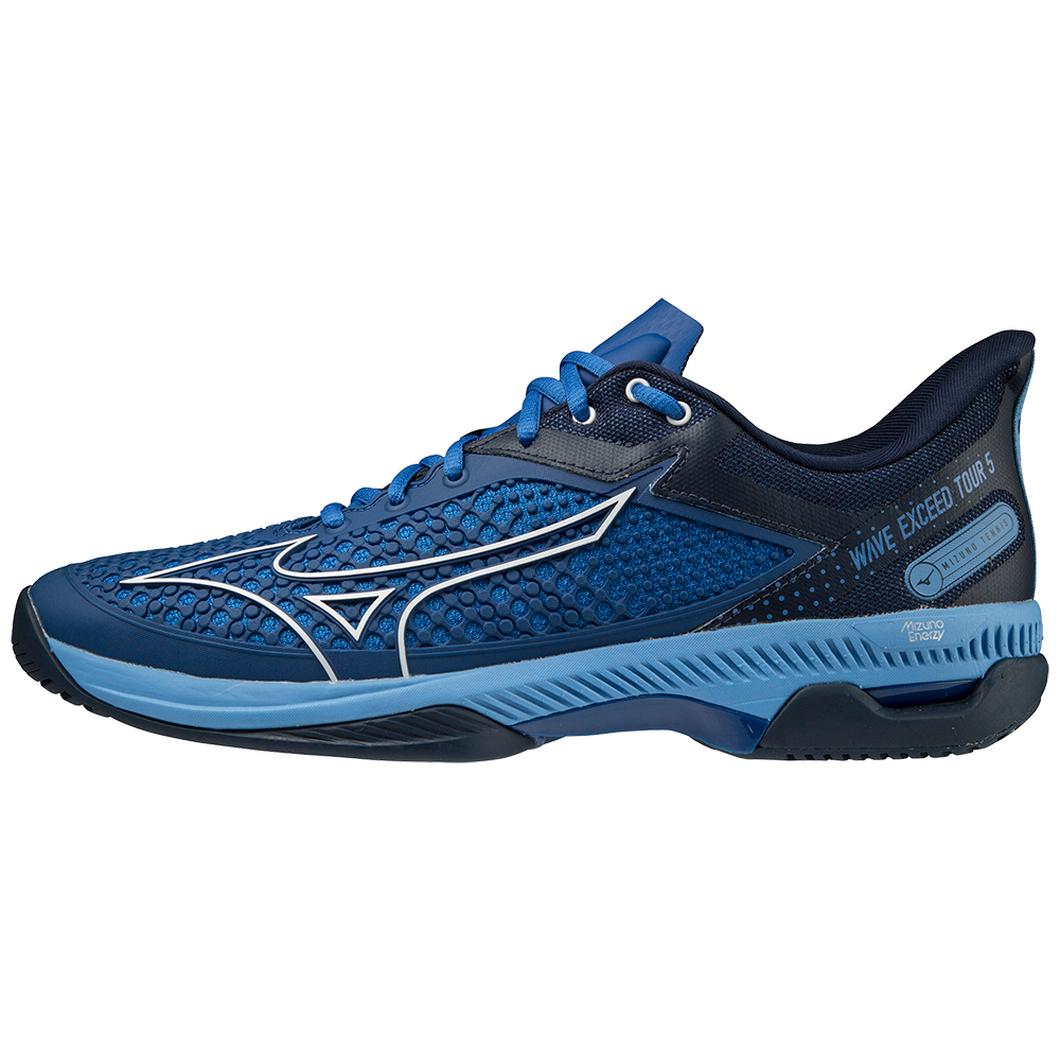 Giày Mizuno Wave Exceed Tour 5 AC Tennis Nam Xanh 