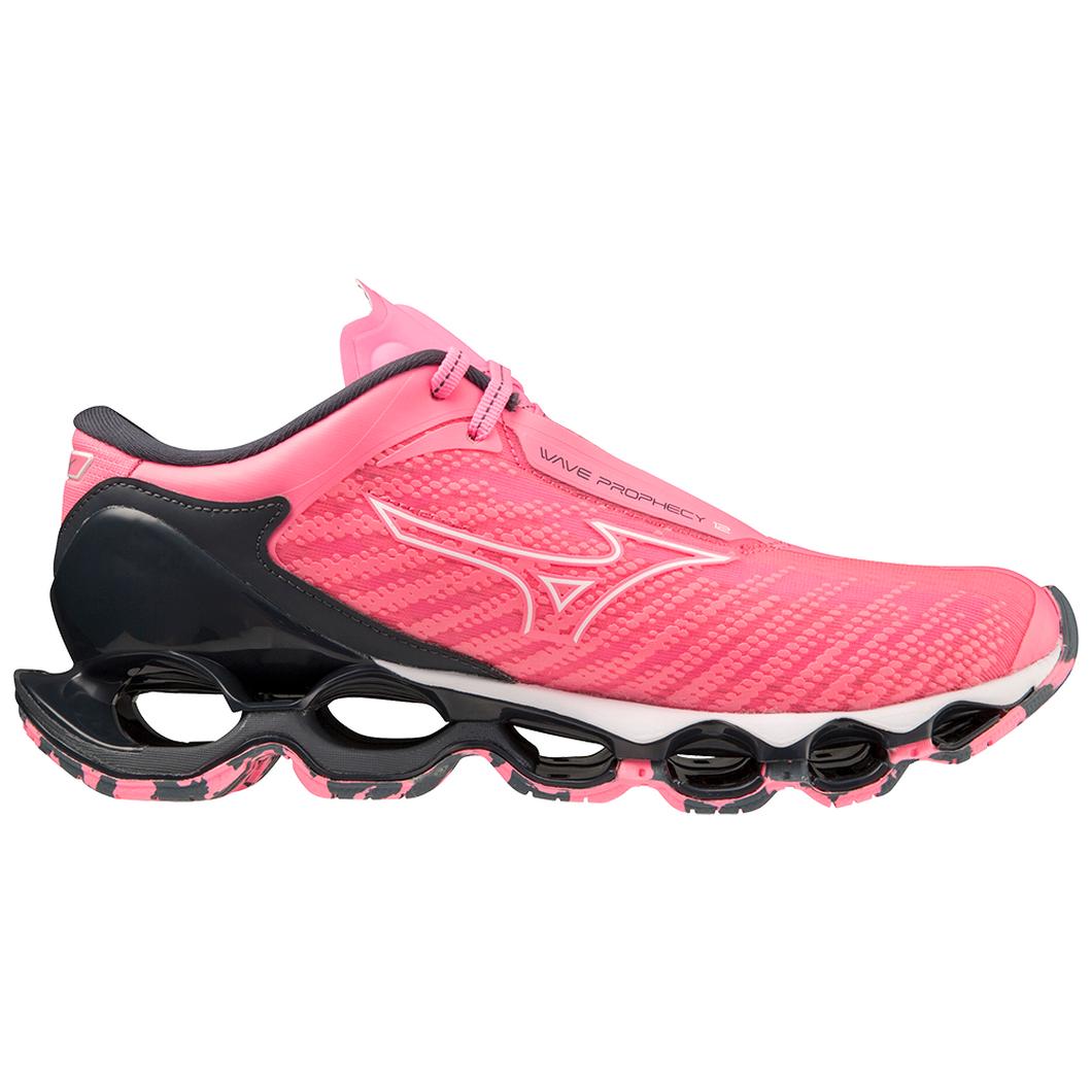 Giày Mizuno Wave Prophecy 12 Running Nữ Hồng Đen