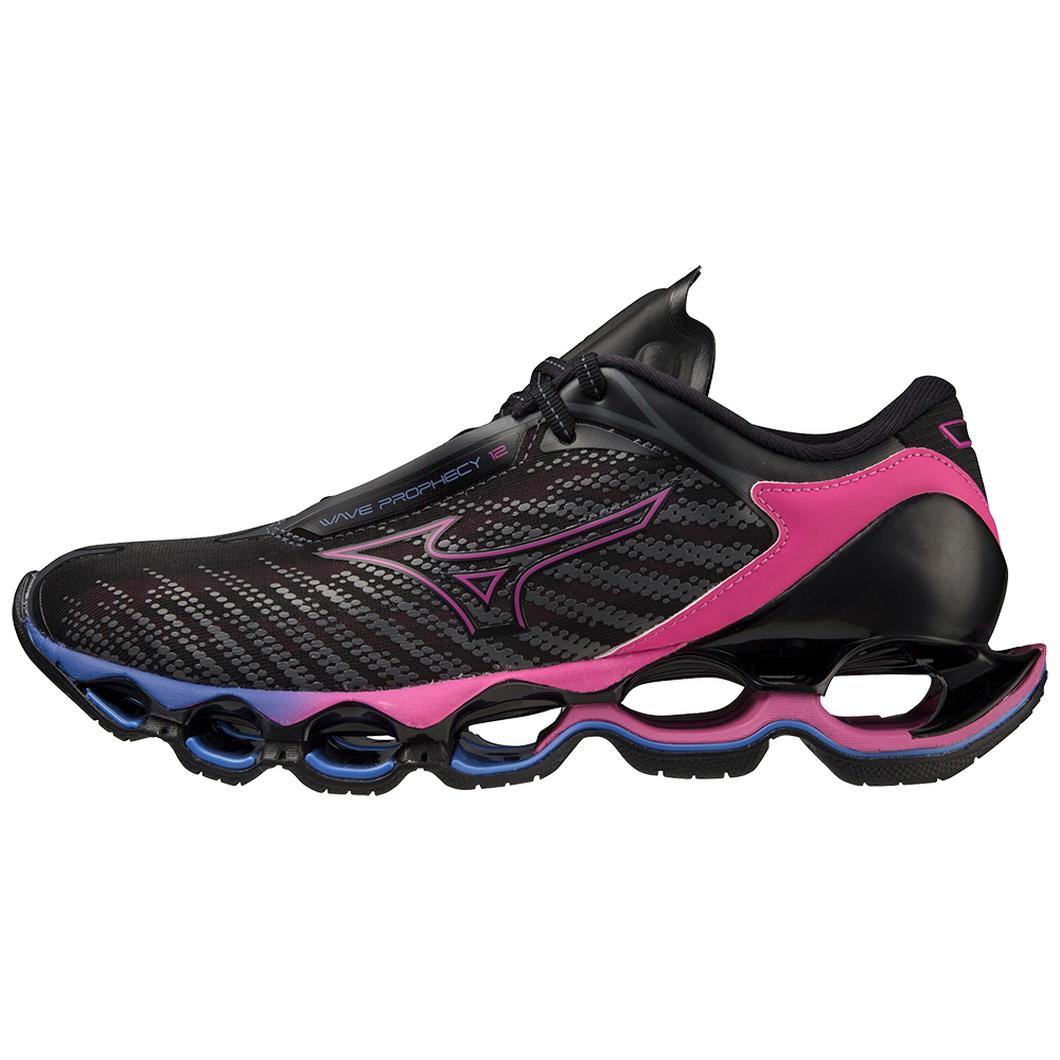 Giày Mizuno Wave Prophecy 12 Running Nữ Đen