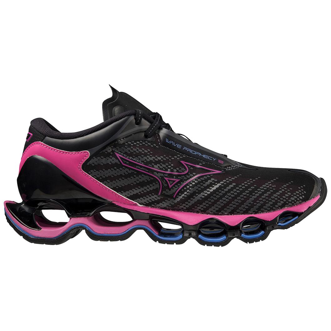 Giày Mizuno Wave Prophecy 12 Running Nữ Đen