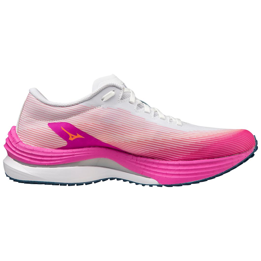 Giày Mizuno Wave Rebellion Flash Running Nữ Trắng Hồng