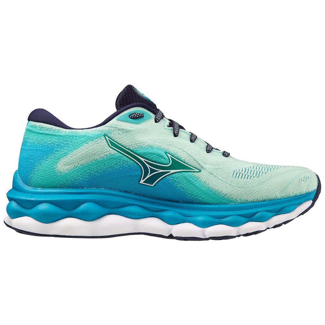 Giày Mizuno Wave Sky 7 Running Nữ Xanh Đen