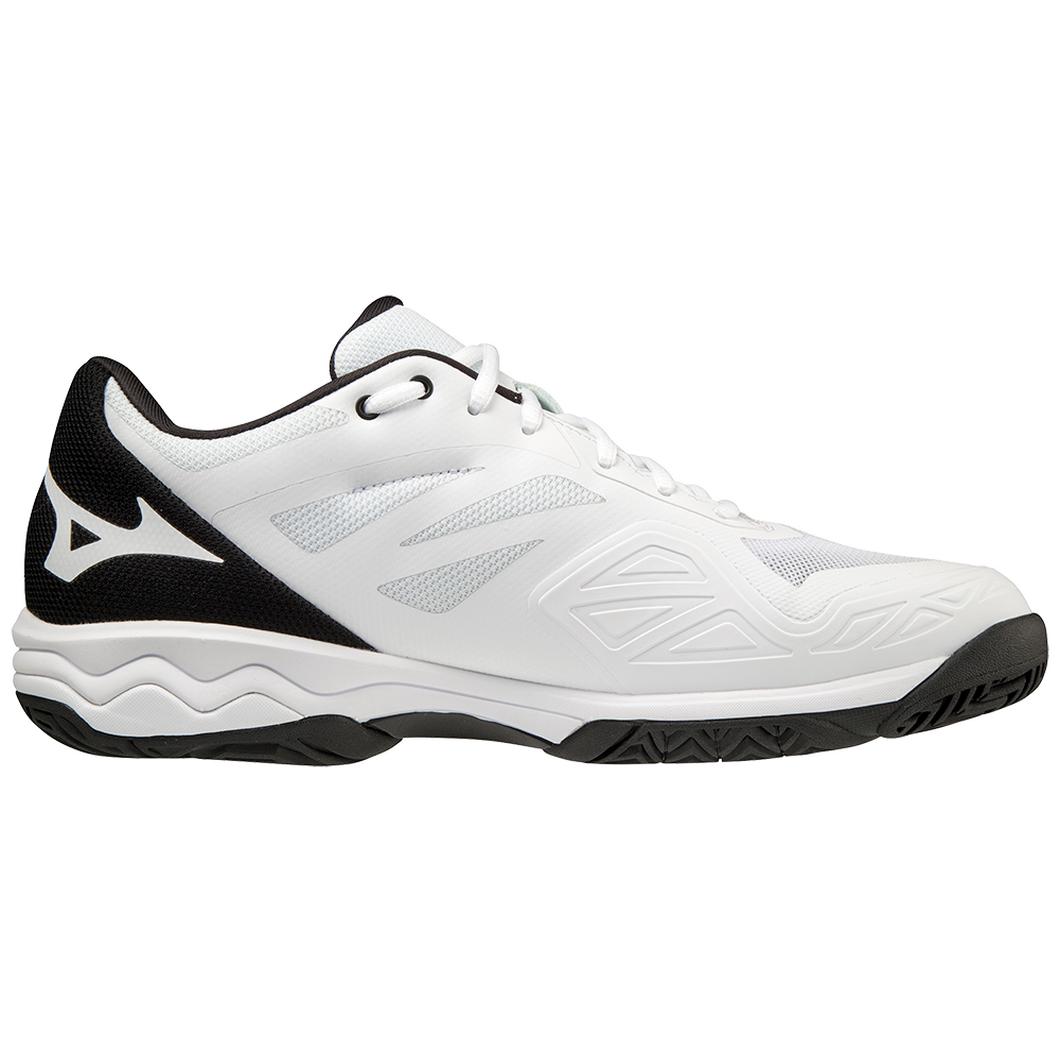 Giày Mizuno Wave Exceed Light AC Tennis Nam Trắng Đen