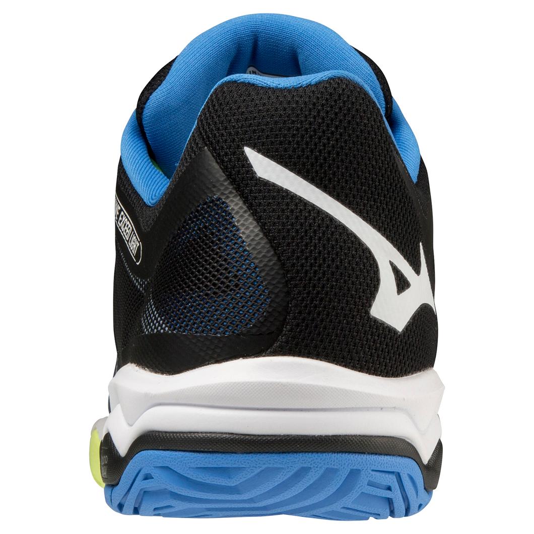 Giày Mizuno Wave Exceed Light AC Tennis Nam Đen Xanh