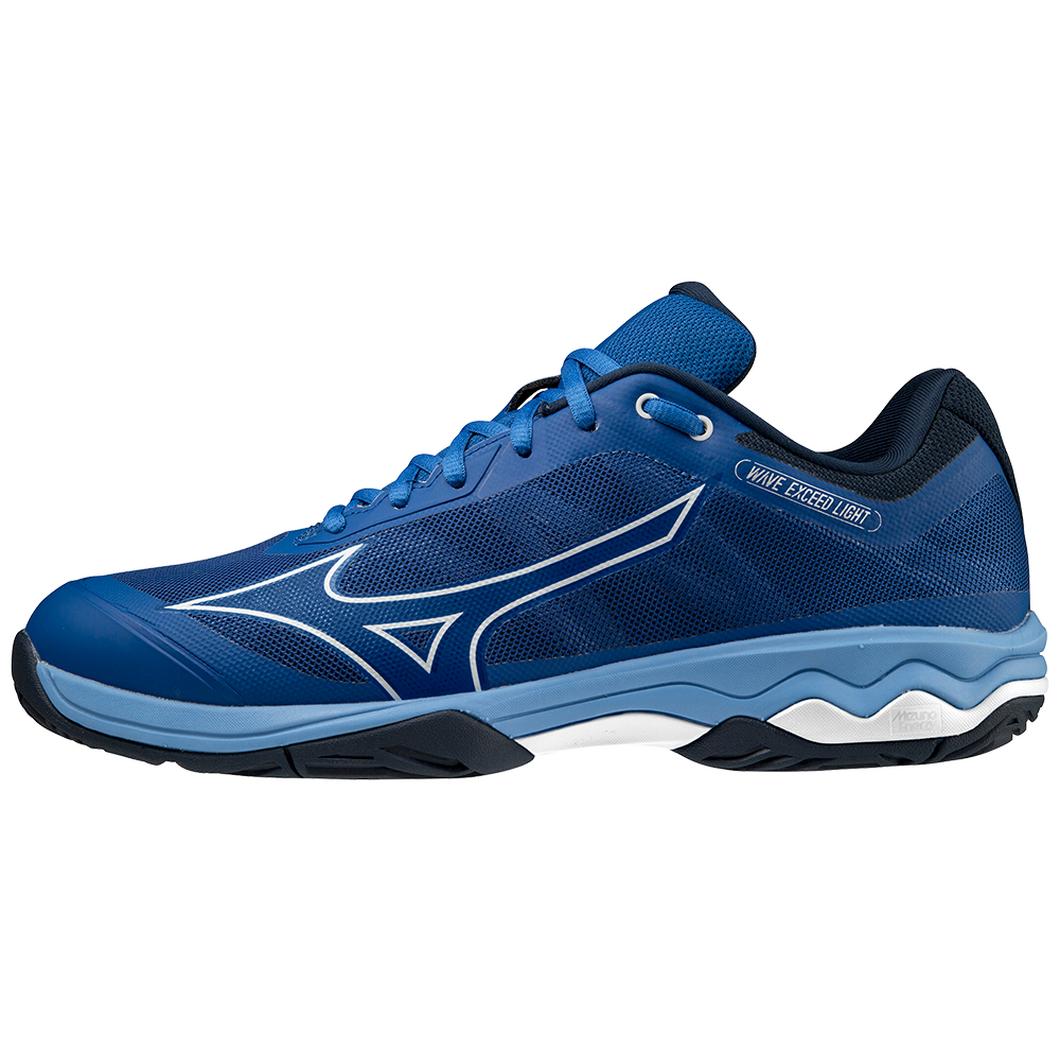 Giày Mizuno Wave Exceed Light AC Tennis Nam Xanh 