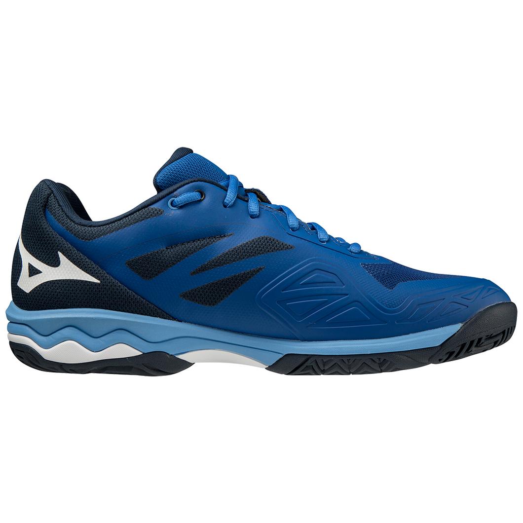 Giày Mizuno Wave Exceed Light AC Tennis Nam Xanh 