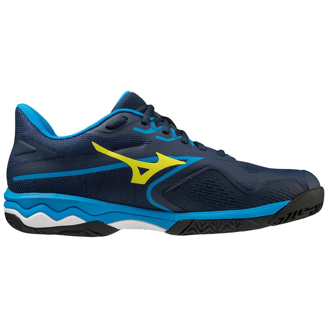 Giày Mizuno Wave Exceed Light 2 AC Tennis Nam Xanh Đen