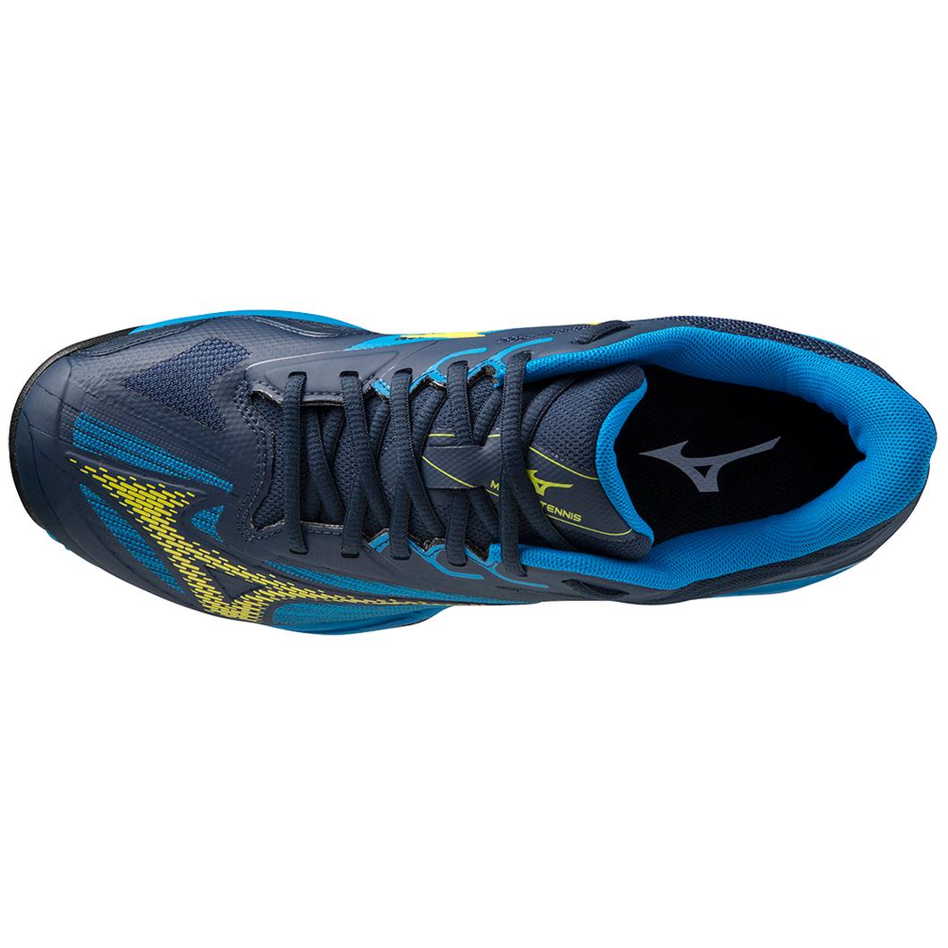 Giày Mizuno Wave Exceed Light 2 AC Tennis Nam Xanh Đen