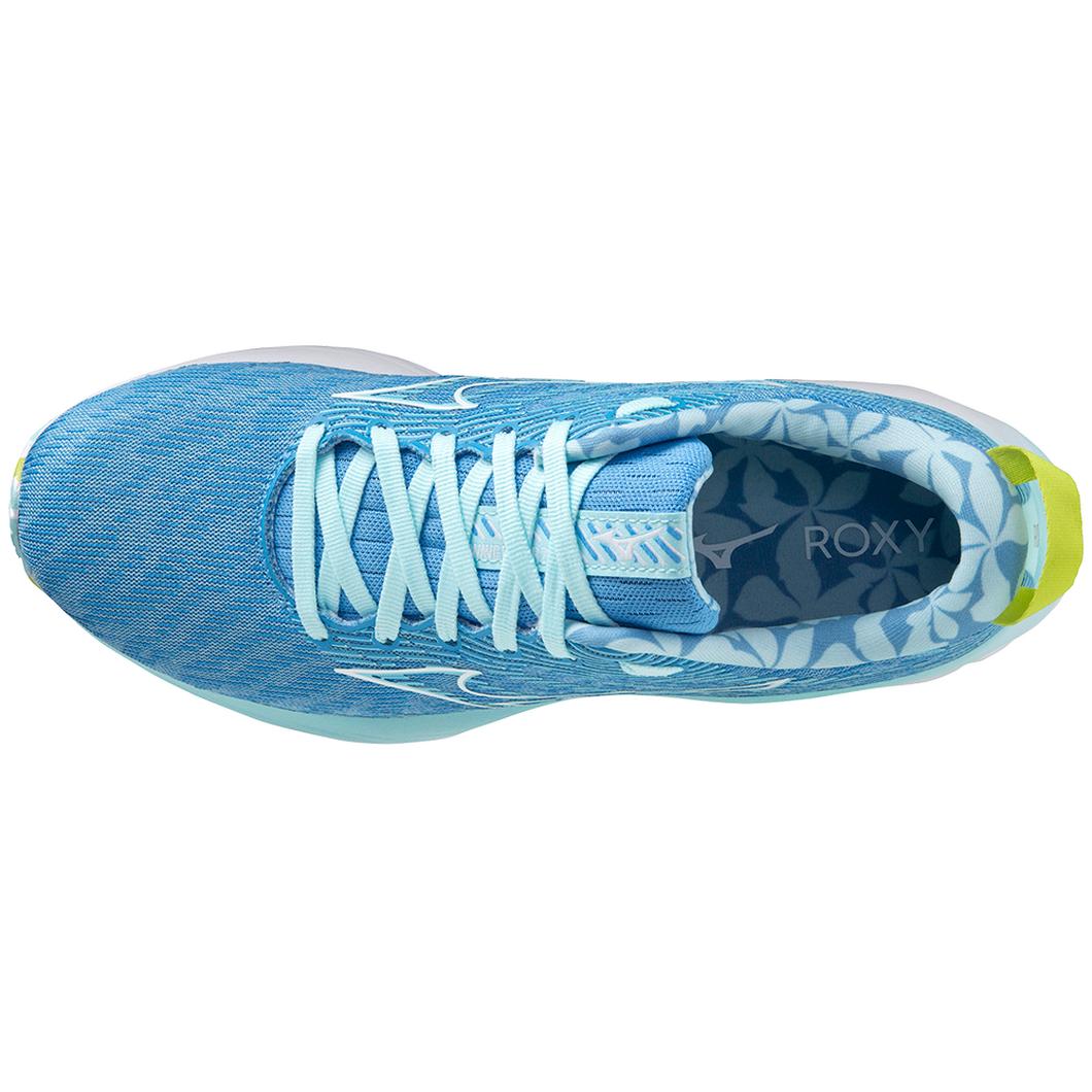 Giày Mizuno Wave Rider 26 Roxy Running Nữ Xanh Trắng