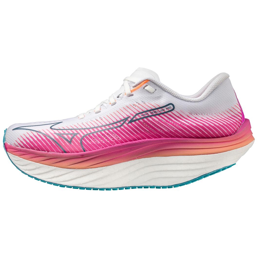 Giày Mizuno Wave Rebellion Pro Running Nữ Hồng Trắng