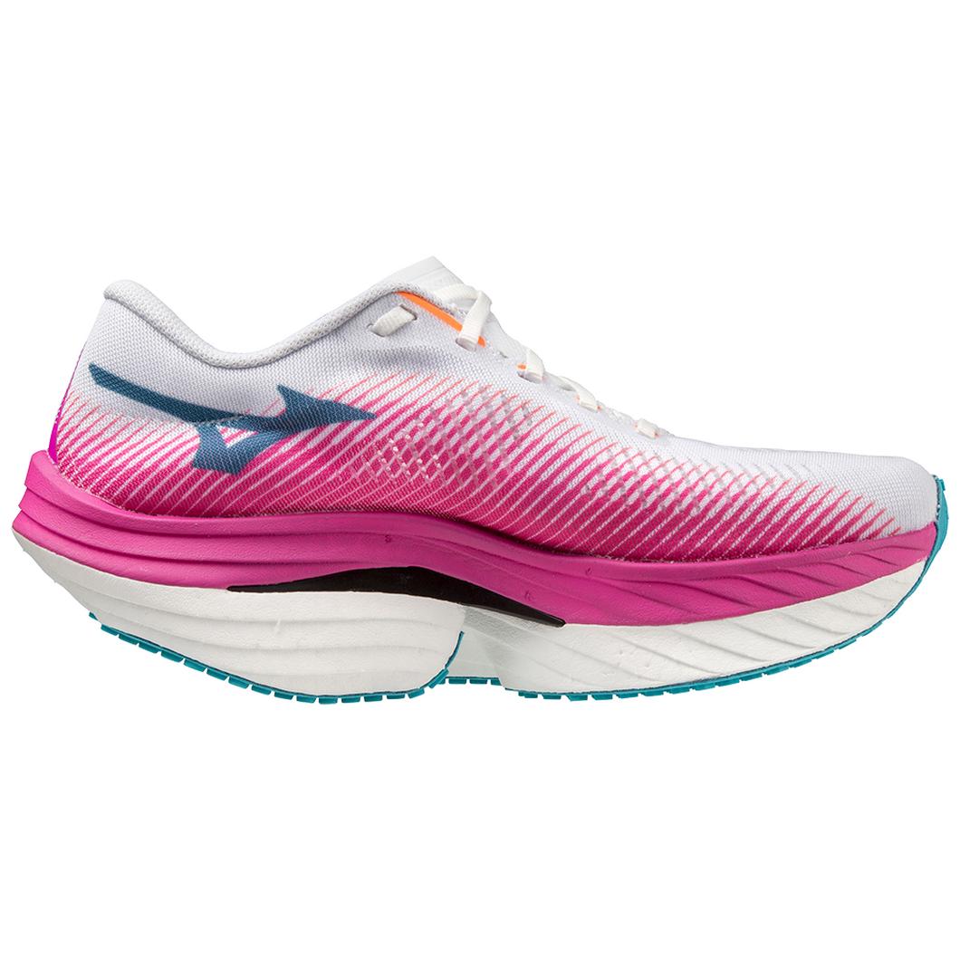 Giày Mizuno Wave Rebellion Pro Running Nữ Hồng Trắng