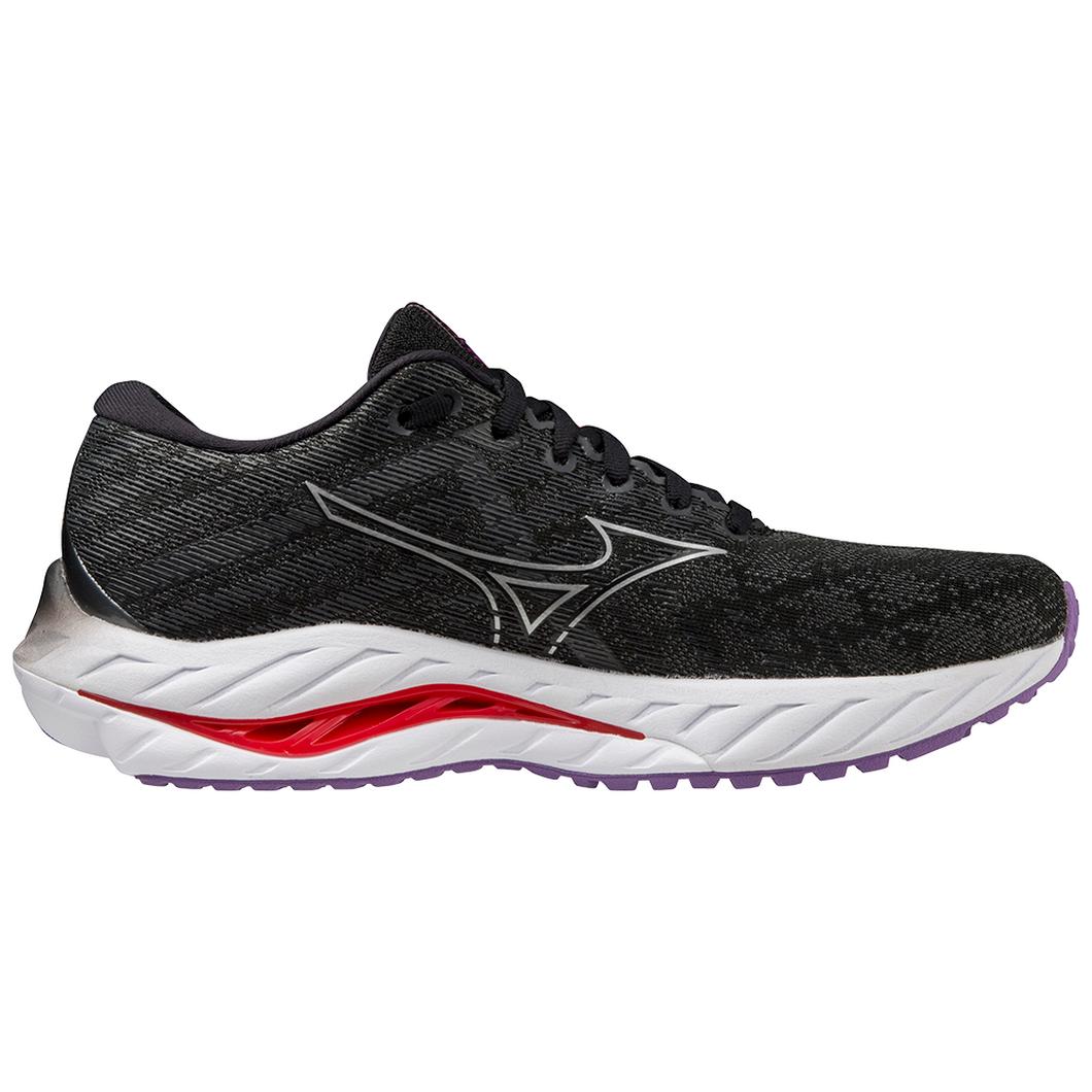 Giày Mizuno Wave Inspire 19 Running Nữ Đen Trắng