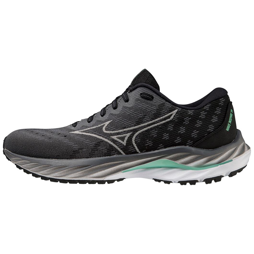 Giày Mizuno Wave Inspire 19 SSW Running Nữ Đen Trắng