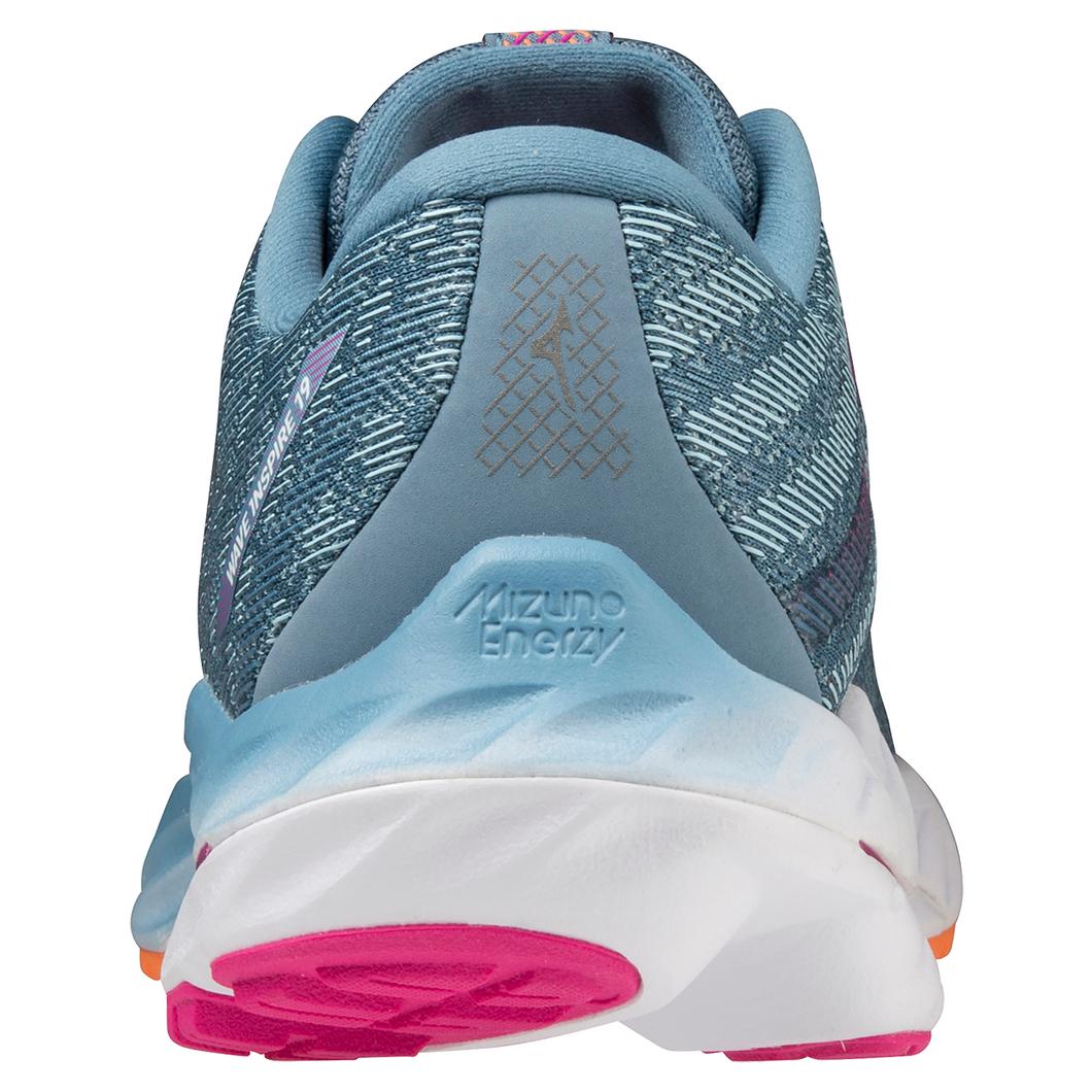 Giày Mizuno Wave Inspire 19 D Running Nữ Xanh Trắng