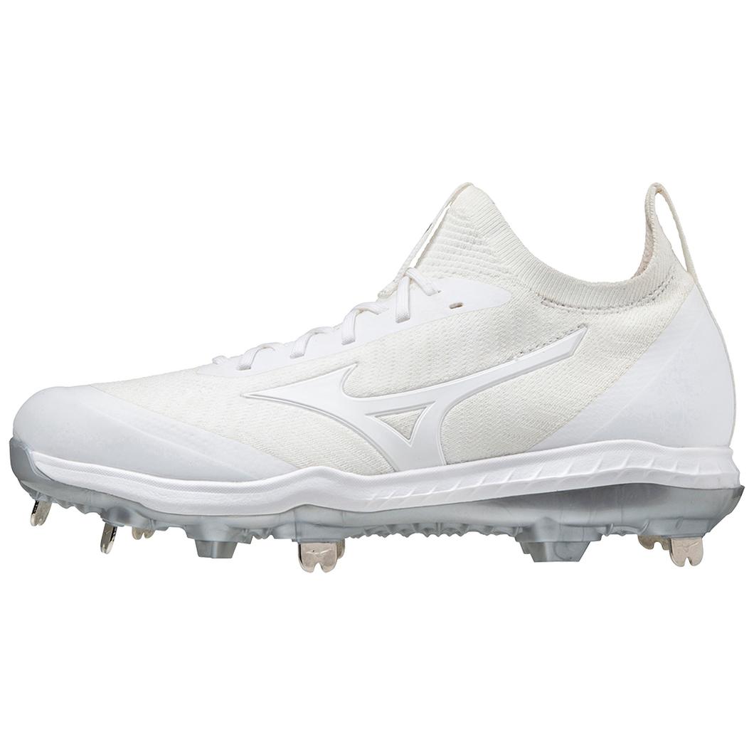 Giày Mizuno Dominant Knit Metal Softball Cleat Nữ Trắng 